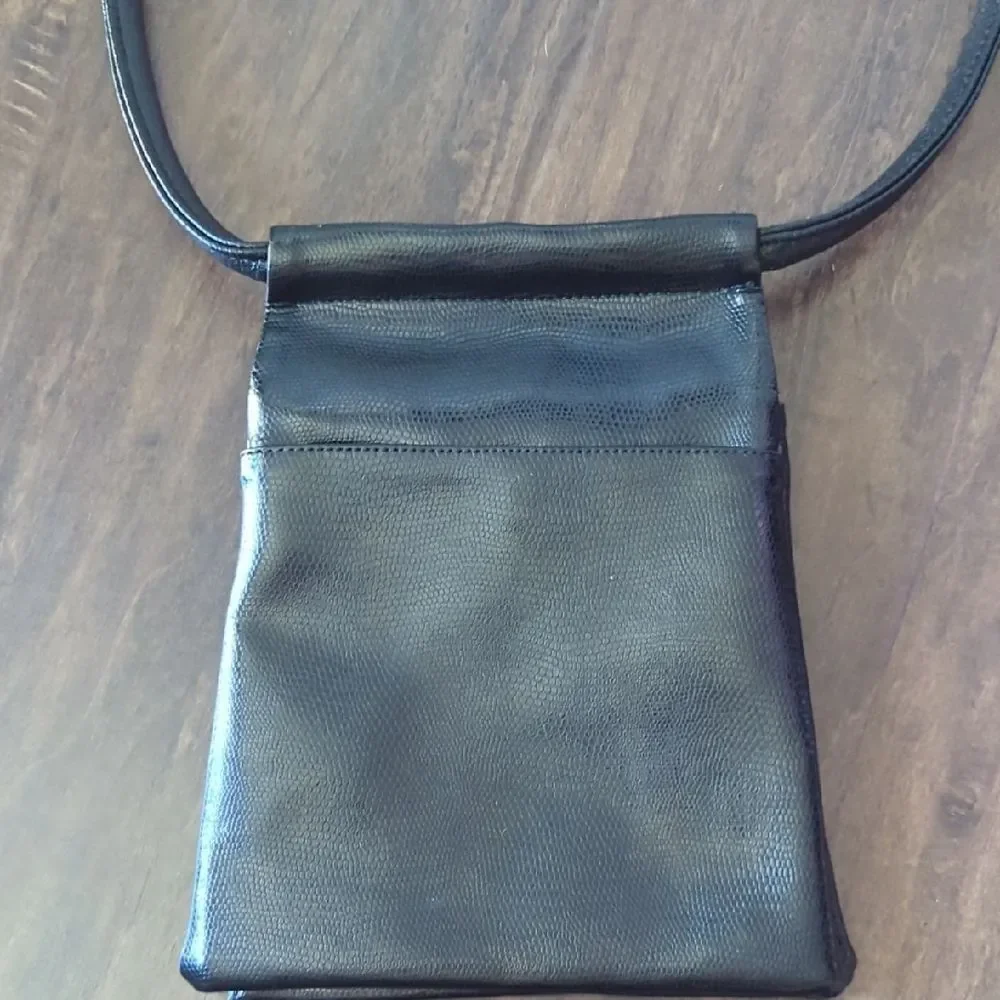 Elegant Black Textured Bag